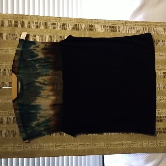 M Unique sexy sheer stretchy top - Picture 2 of 6